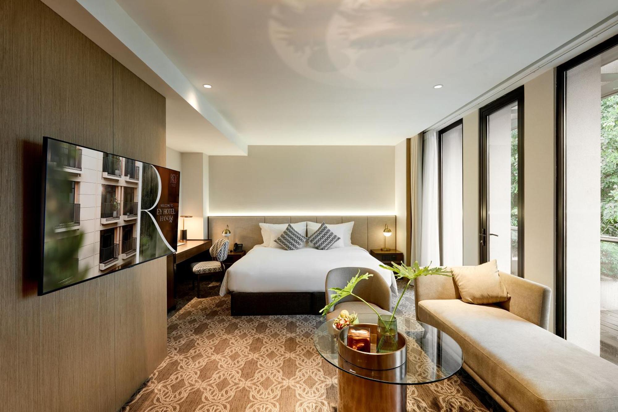 Rey Hotel Hanoi Exteriör bild